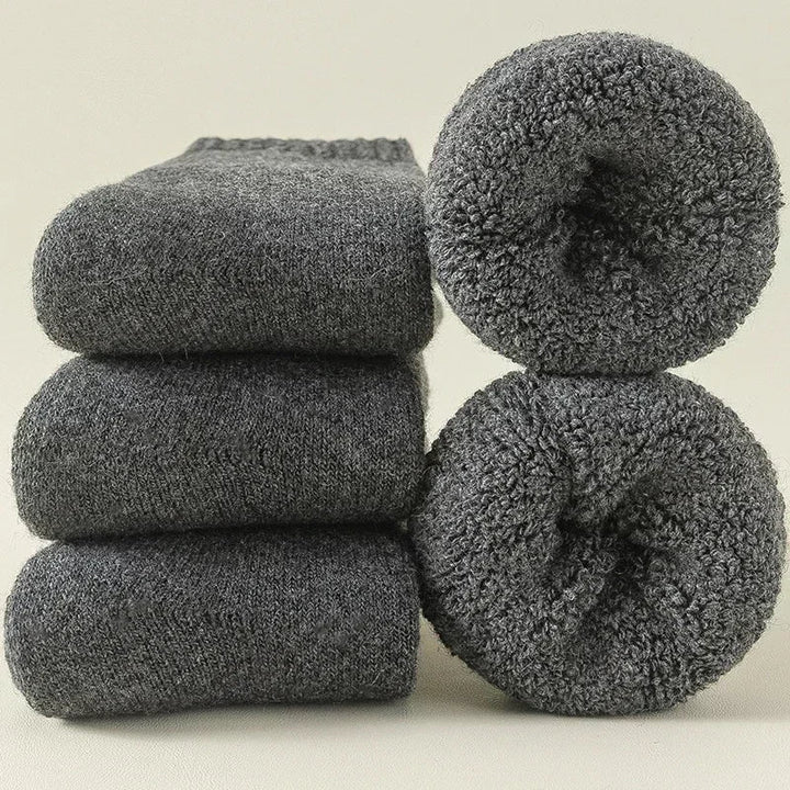 Warm & Toasty Merino Wool Socks (3 pairs) - Weston Fletcher