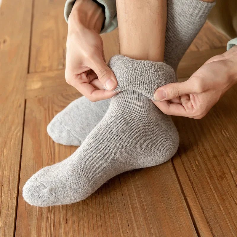 Warm & Toasty Merino Wool Socks (3 pairs) - Weston Fletcher