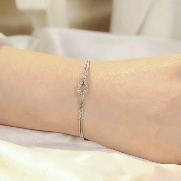 Wovenkiss Tied Chain Bracelet - Weston Fletcher