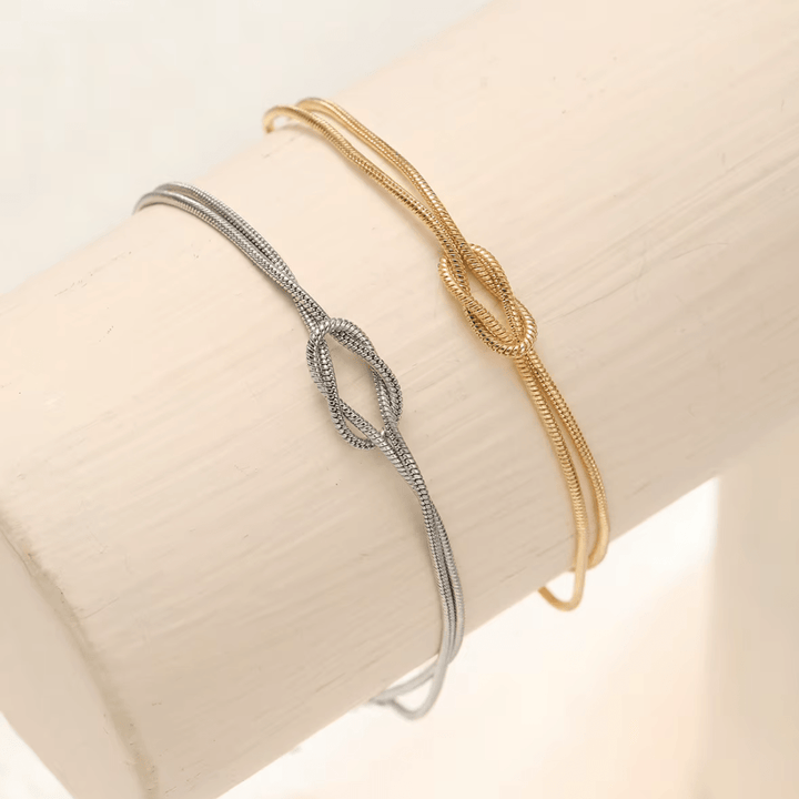 Wovenkiss Tied Chain Bracelet - Weston Fletcher