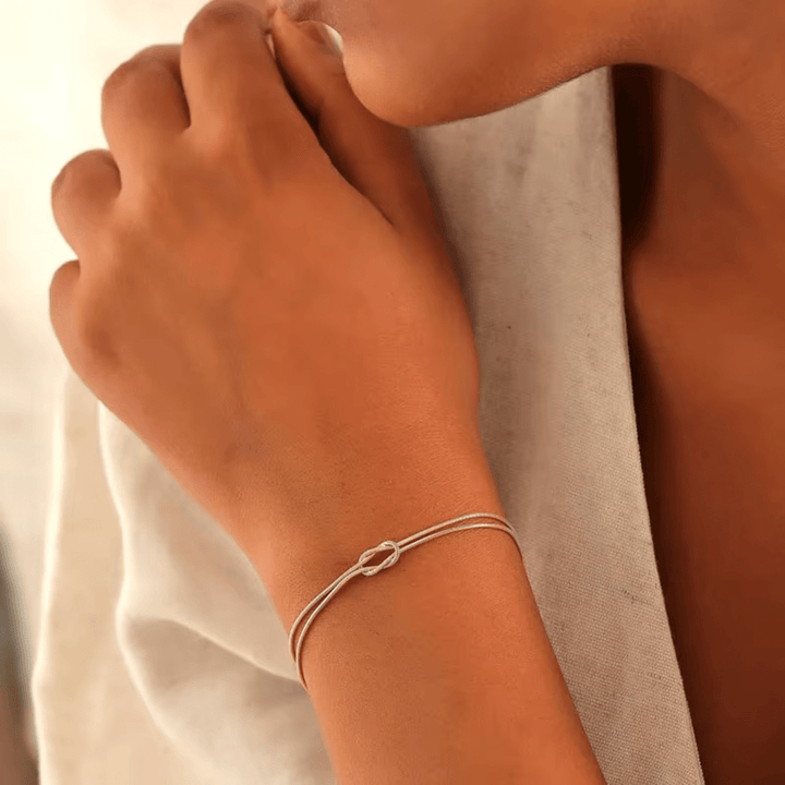 Wovenkiss Tied Chain Bracelet - Weston Fletcher