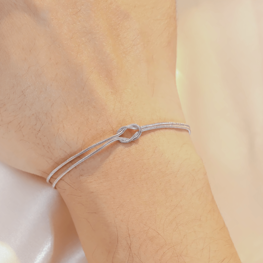 Wovenkiss Tied Chain Bracelet - Weston Fletcher