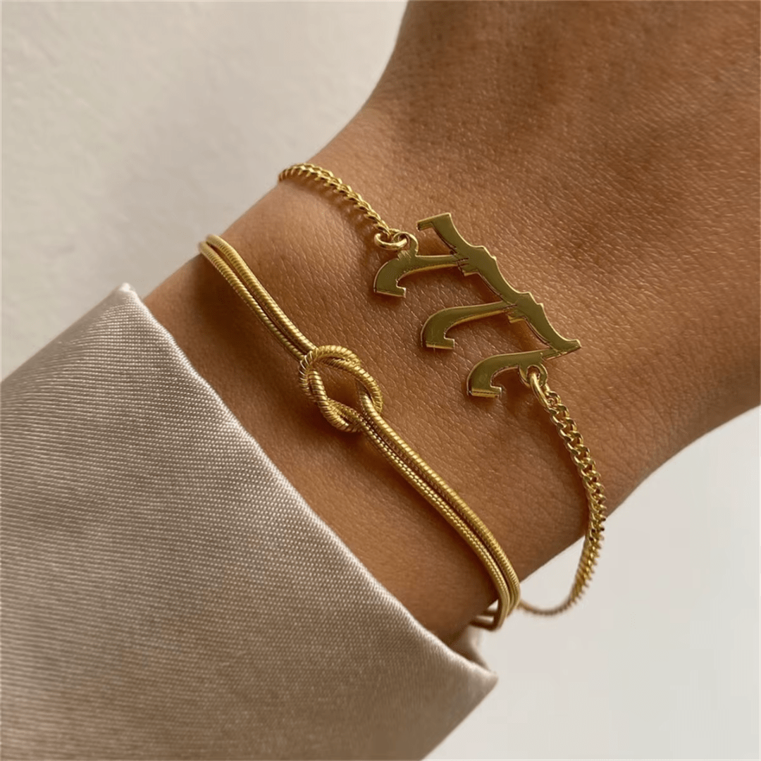 Wovenkiss Tied Chain Bracelet - Weston Fletcher
