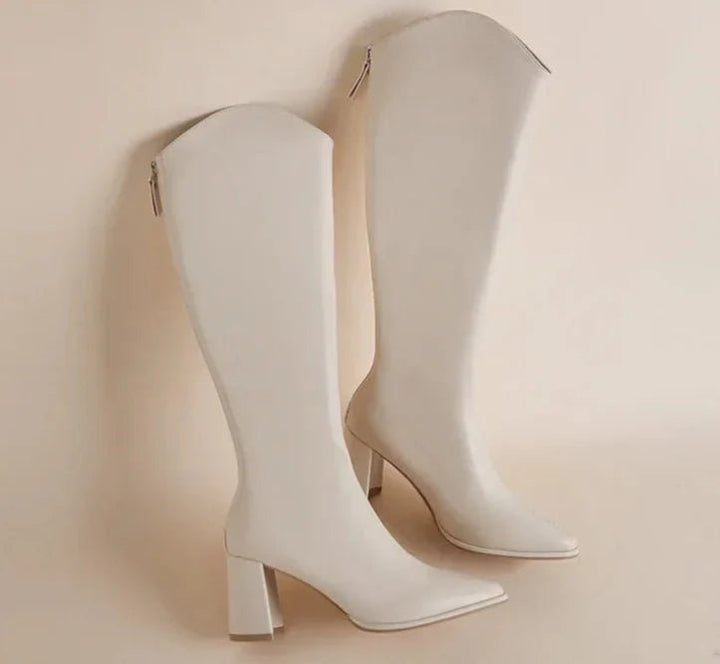 Zanita Quilted Knee - High Boots - Weston Fletcher