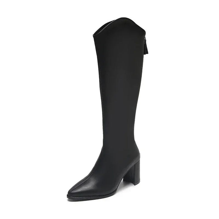 Zanita Quilted Knee - High Boots - Weston Fletcher